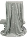 Heathered Gray/White Rayon/Lycra Mini Silhouette Butterflies Print Jersey Knit 56W