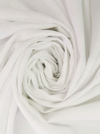 White Organic Linen/Rayon Shirt Weight Woven 54W