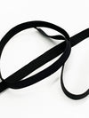 3/8" Wide Black Braided Elastic - Sold By The Spool Only