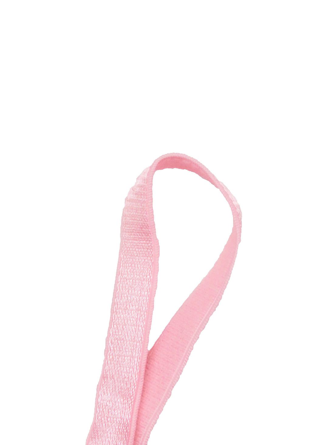 3/8" Rose Pink Satin Shoulder Strap