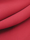 Scarlet Polyester/Lycra Crepe - NY Designer - 56W