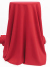 Scarlet Polyester/Lycra Crepe - NY Designer - 56W