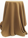 Camel Polyester/Lycra Drapey Suiting - NY Designer - 48W