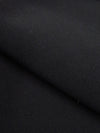 Black Polyester/Lycra Drapey Suiting - NY Designer - 40W