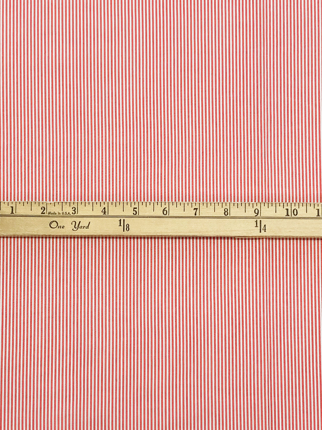 Salamander/White 100% Cotton Vertical Multi-Stripe Shirting 58W