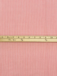 Salamander/White 100% Cotton Vertical Multi-Stripe Shirting 58W