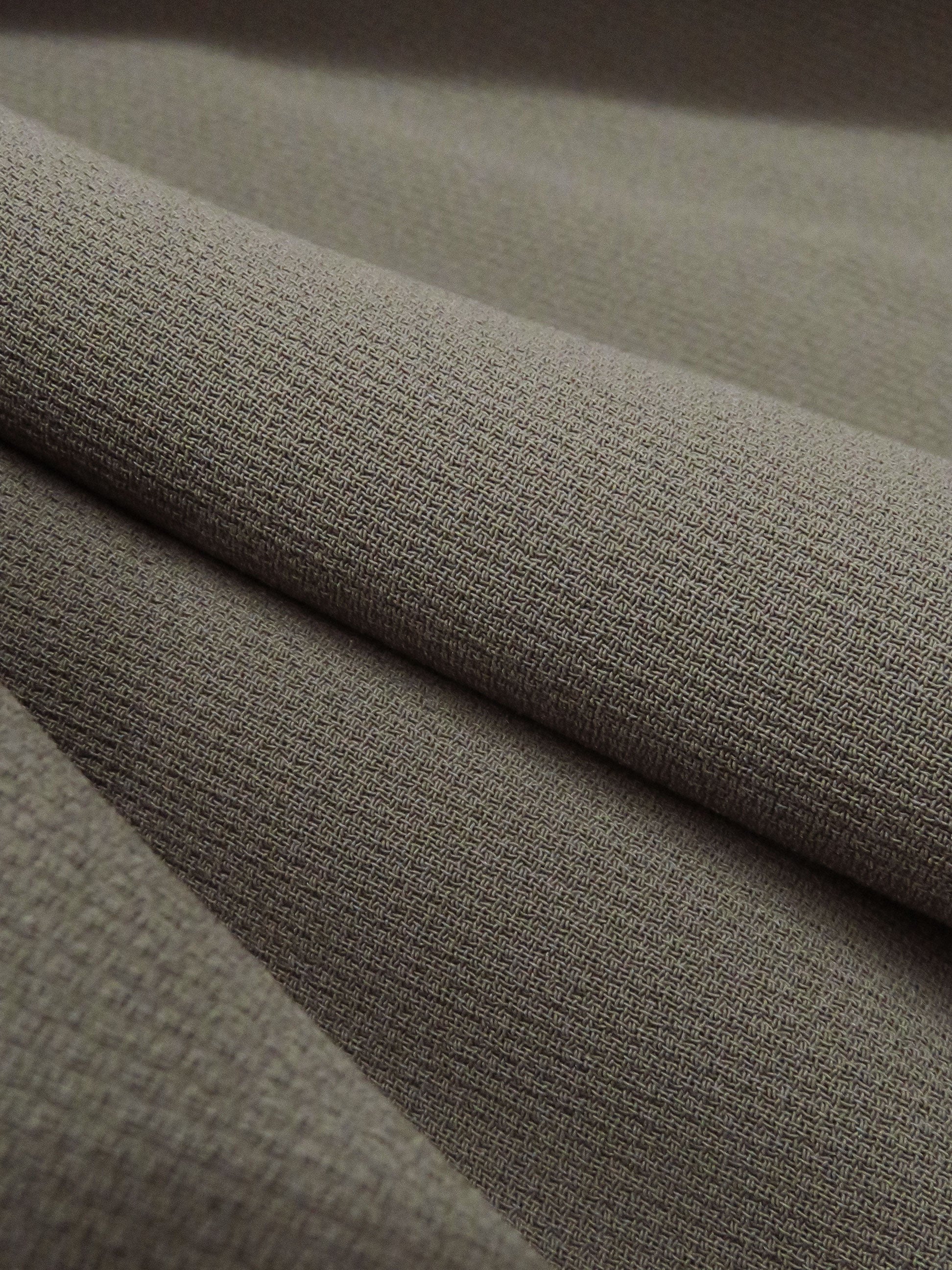 Striped brown, beige, and black 100% cotton fabric, lightweight crepe material, soft and airy, sewing supply, newest Thailand by the yard PHA39