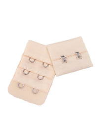 3x2 Pale Nude Bra Hook & Eye Closure Set