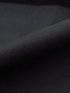 Coal Black 100% Cotton Twill Mid-Weight Woven 58W