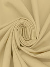 French Vanilla Cotton/Lycra 4 Way Stretch Twill Bottom Weight Woven - NY Designer - 54W