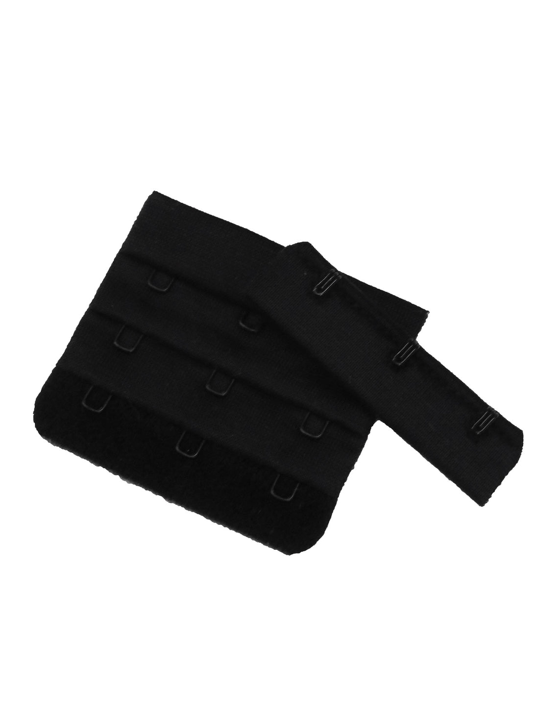 3x3 Black Bra Hook & Eye Closure Set