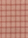 Canyon Clay Pink/Off-White 100% Cotton Yarn-Dyed Plaid Brushed Shirting - NY Designer - 60W