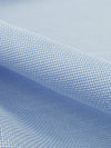 Soft Baby Blue 100% Cotton Basketweave Shirting 58W
