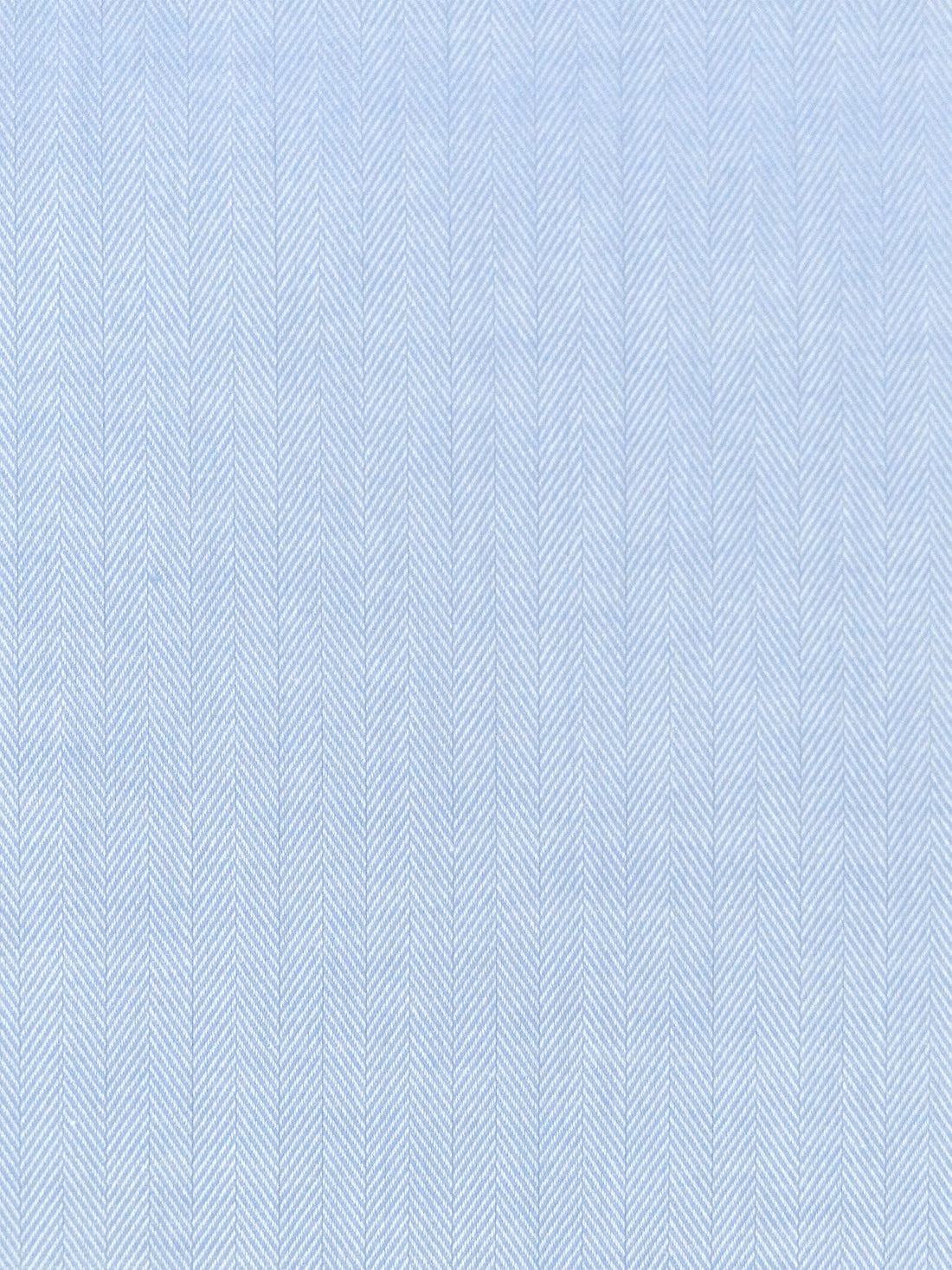 Breezy Blue/White 100% Cotton Vertical Herringbone Stripe Shirting 60W