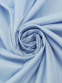 Breezy Blue/White 100% Cotton Vertical Herringbone Stripe Shirting 60W