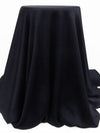 Muted Midnight Navy 100% Rayon Crepe-Back Satin - NY Designer - 56W