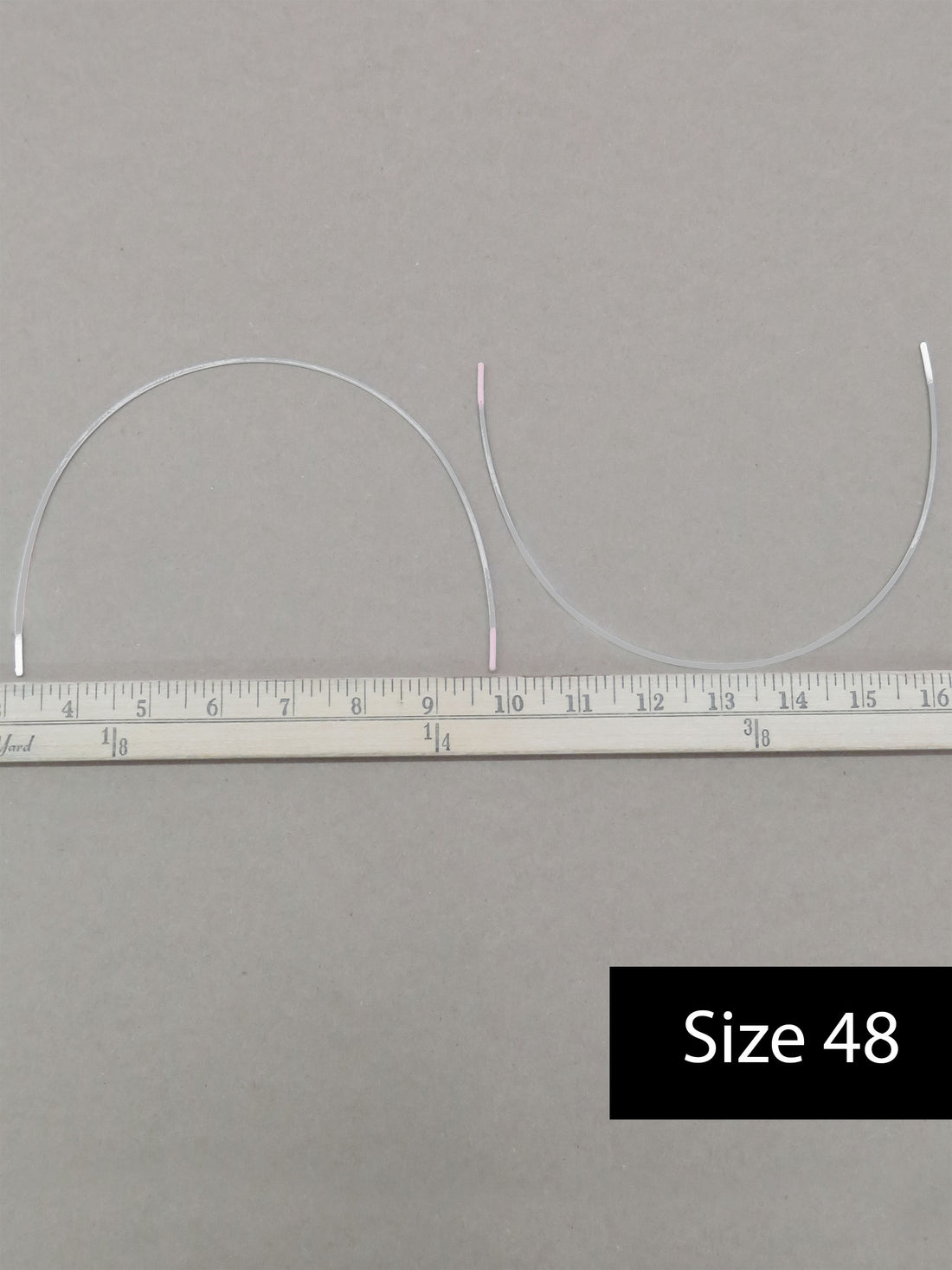 Longline Underwires for Bra Making - Size 48
