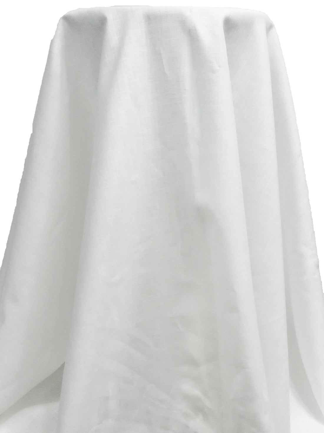 True White 100% Linen Shirt Weight Woven 57W