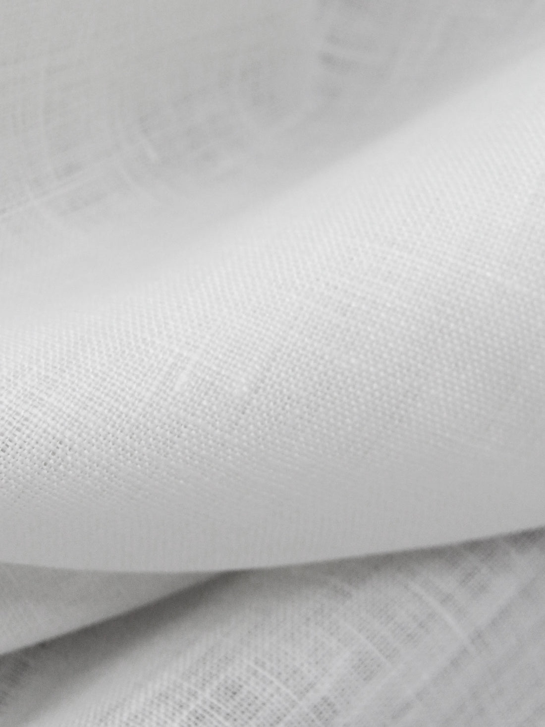 White 100% Linen PFD Shirt Weight Woven 56W