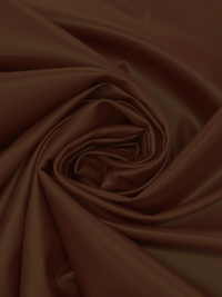 Seal Brown Polyester/Lycra Faux Leather Knit 54W