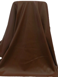 Seal Brown Polyester/Lycra Faux Leather Knit 54W