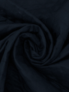 Midnight Navy/Black Cotton/Polyester Reversible Diamond Quilted Coating - NY Designer - 56W