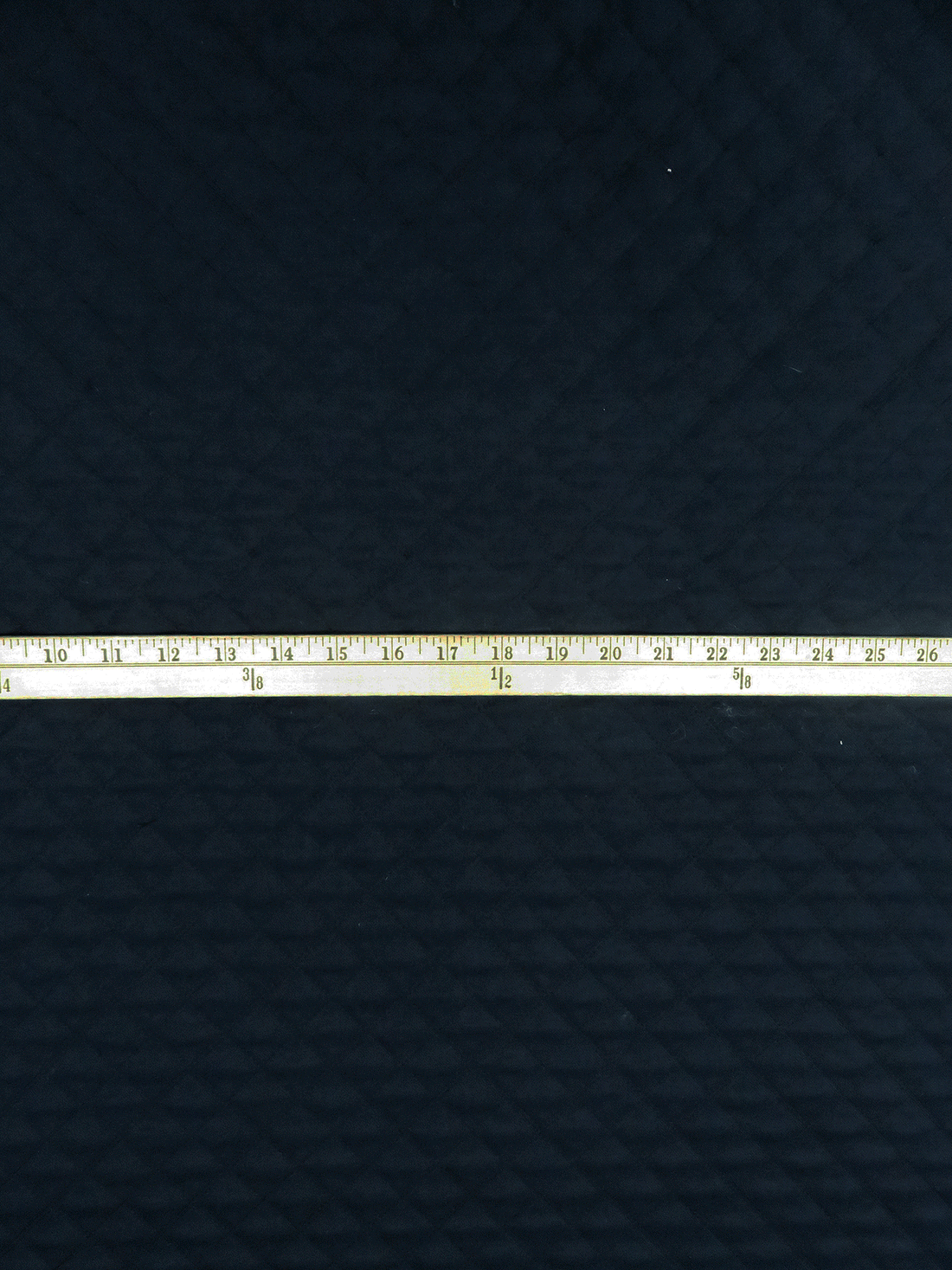 Midnight Navy/Black Cotton/Polyester Reversible Diamond Quilted Coating - NY Designer - 56W