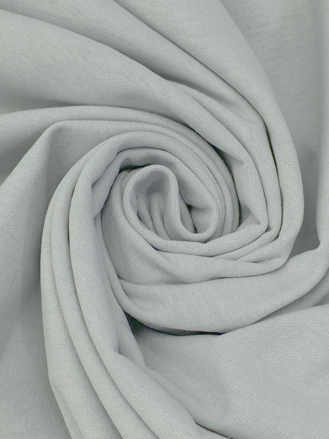 Slate Pebble 100% Organic Cotton 1x1 Tubular Rib Knit 24W