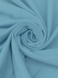Moonstone Blue 100% Organic Cotton 1x1 Tubular Rib Knit 28W