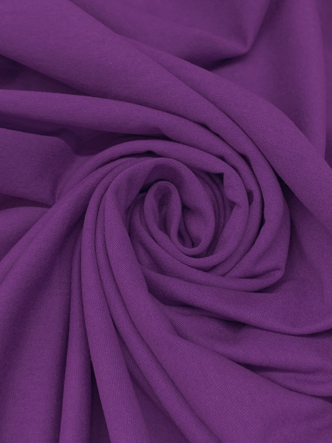 Plum 100% Organic Cotton 1x1 Tubular Rib Knit 28W