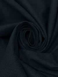 Dusty Navy/Dark Navy 100% Cotton Novelty Twill Denim - NY Designer - 60W