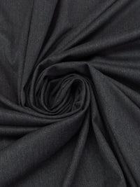 Iron Gray Polyester/Rayon/Lycra Heathered Stretch Twill Suiting - NY Designer - 54W