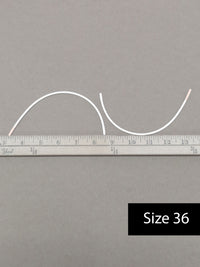 Plunge Underwires for Bra Making - Size 36