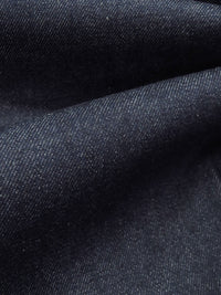 Midnight Ink Blue 100% Cotton Denim Twill 64W