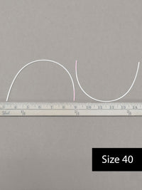 Longline Underwires for Bra Making - Size 40