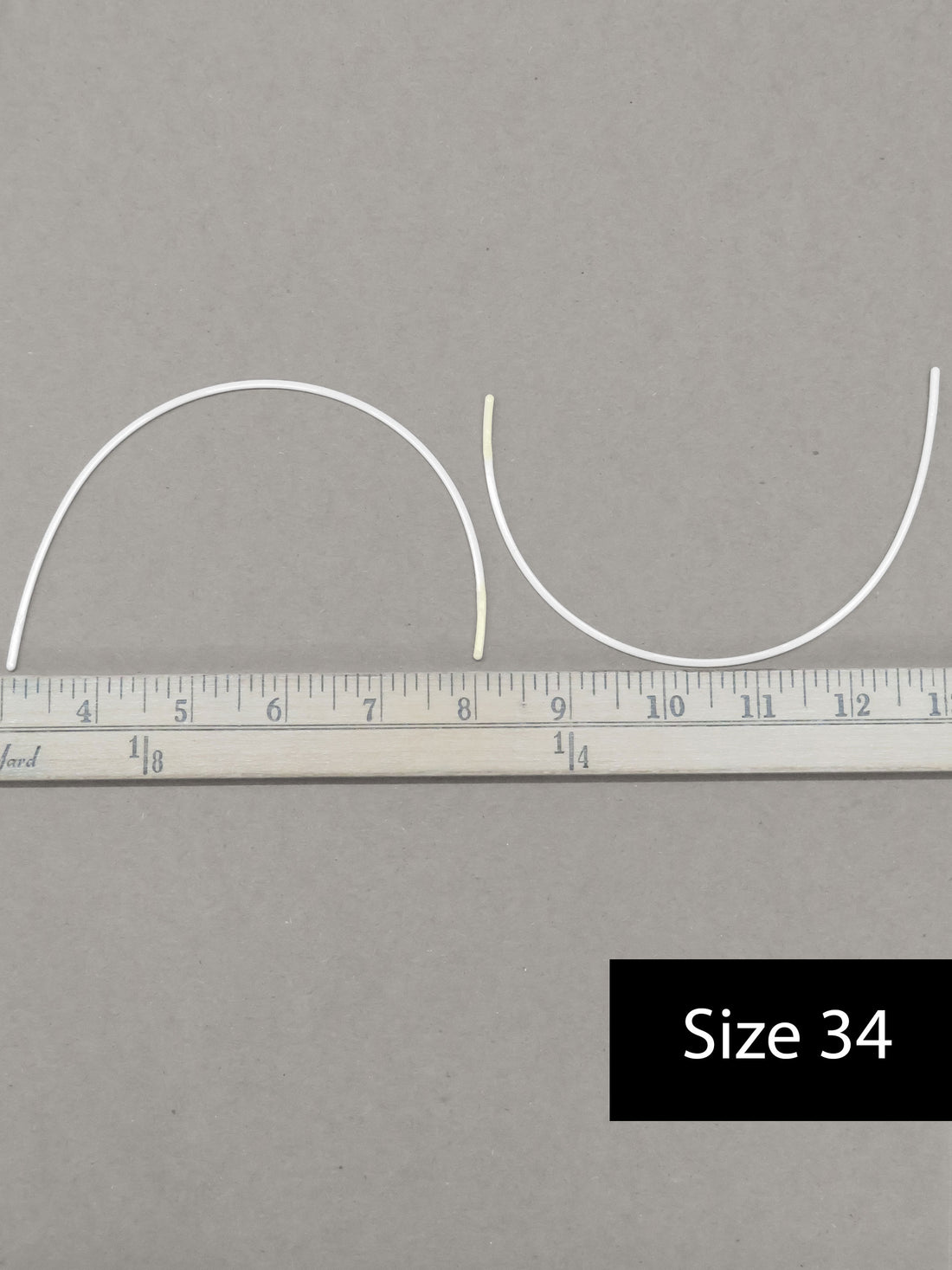 Longline Underwires for Bra Making - Size 34