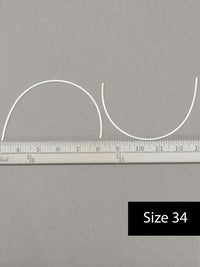 Longline Underwires for Bra Making - Size 34