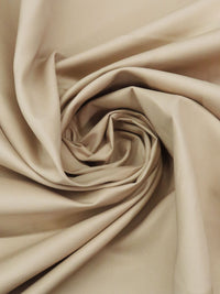 Khaki 100% Cotton Twill - NY Designer - 62W