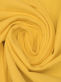 Sunglow Yellow 100% Organic Cotton 1x1 Tubular Rib Knit 28W
