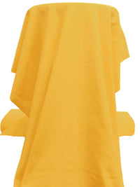 Sunglow Yellow 100% Organic Cotton 1x1 Tubular Rib Knit 28W