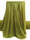 Avocado Green Nylon/Lycra Mesh Knit - Spirit House - 67W