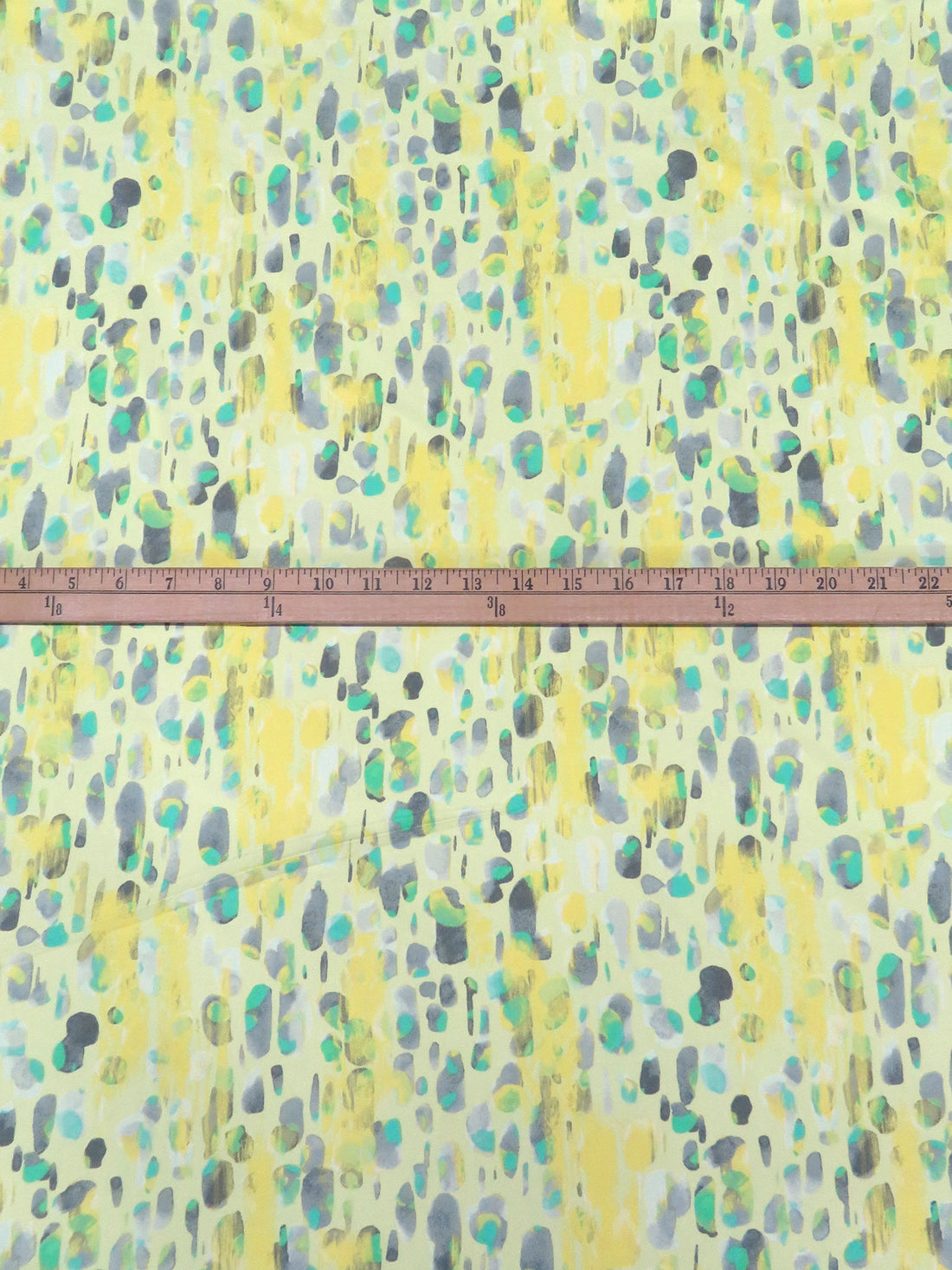 Gin/Straw/Eucalyptus/Multi Nylon/Lycra Abstract Print Activewear Knit 57W