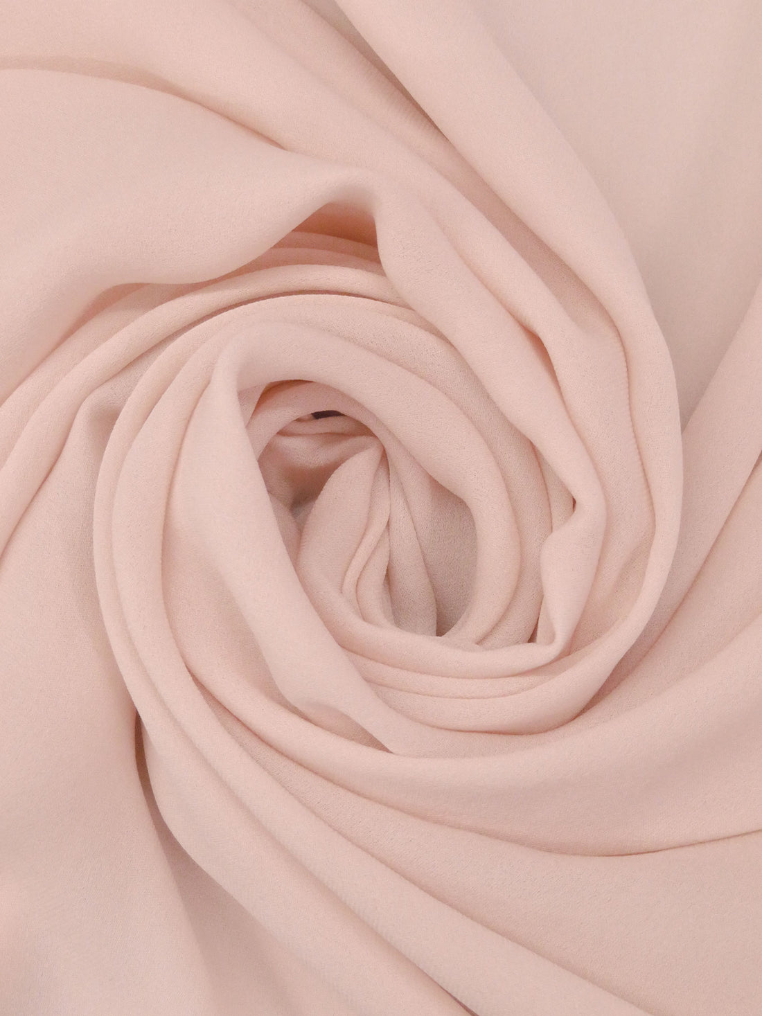 Ballet Pink 100% Silk Double Georgette - NY Designer - 43W