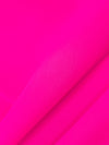 Vivid Hot Pink 100% Silk Double Georgette - NY Designer - 54W