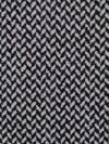 Cloud Gray/Black Wool/Nylon Brushed Novelty Herringbone Coating - NY Designer - 60W