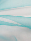 Lagoon Teal 100% Polyester Crystal Tulle 60W