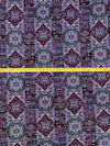 Old Mauve/Wisteria/Black/White Polyester/Lycra Abstract Multi-Print DTY Knit 58W