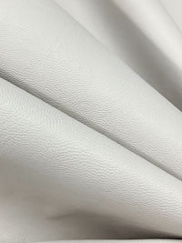 Pale Silver 100% Polyurethane Faux Leather 54W