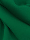 Dark Spring Green Silk/Spandex Stretch Double Georgette 54W