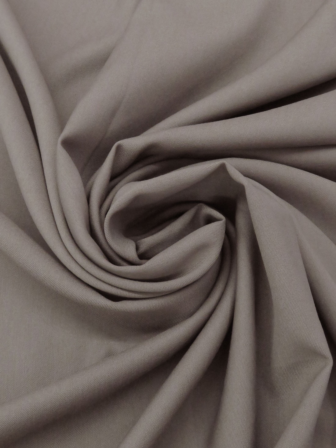 Wet Cement Polyester/Wool Gabardine Suiting - Fabian Couture - 60W